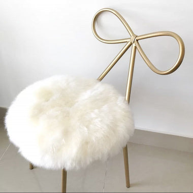 Sheepskin Round Shaped Rug