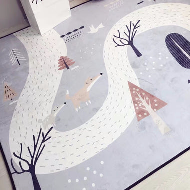 Crystal Cashmere Carpet Rug