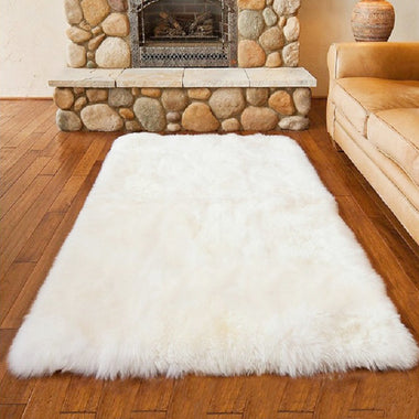 Luxury Rectangle Sheepskin Rug