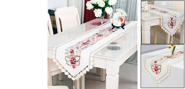 Vintage Embroidery Table Runner