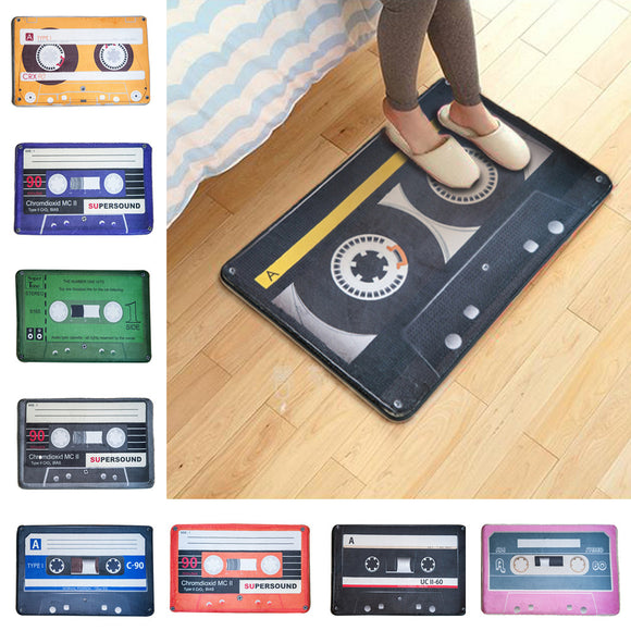 Tape Cassette Mat Rugs